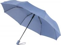 Зонт полуавтоматический складной, 98 см, голубой