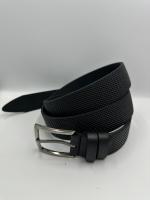 Ремень мужской брючный л35 -1 дождь, черный 
