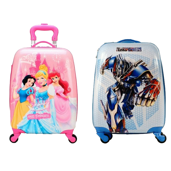 Скидка 10% на детские пластиковые чемоданы!