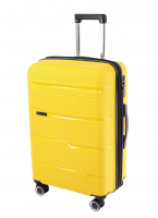 Чемодан - Pride PP203 желтый M (средний)