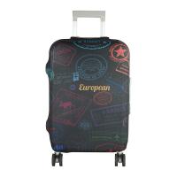 Чехол для чемодана эластичный черный Виза S малый 
