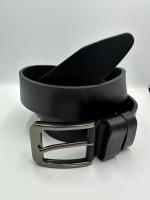 Ремень джинсовый 40ДЖЭК100 глад мат, черный