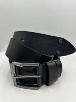 Ремень джинсовый 45ДЖЭК100-107КЛ, черный