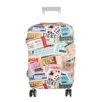 Чехол для чемодана эластичный Билеты S малый 
