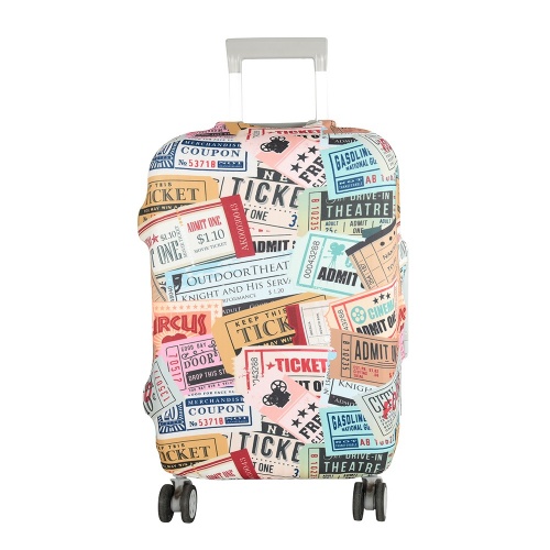 Чехол для чемодана эластичный Билеты S малый 