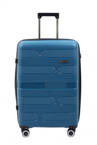 Чемодан - Pride PP204 синий, морская волна S+ (малый+) УЦЕНКА