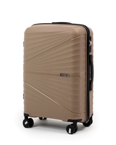 Чемодан - Pride PP9702 кофейный L (большой)