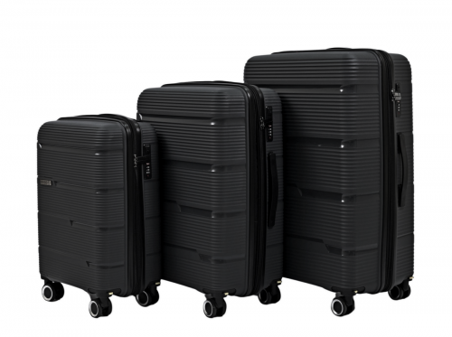 Чемодан - Pride PP203 черный L (большой)