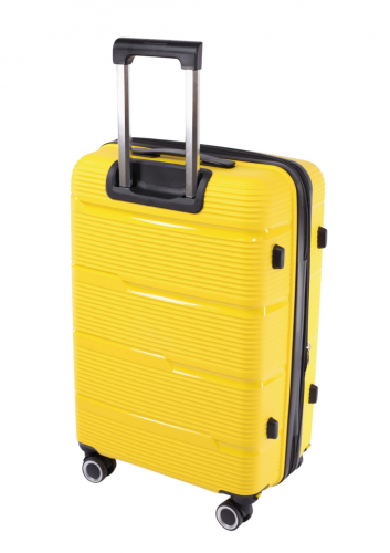 Чемодан - Pride PP203 желтый M (средний)