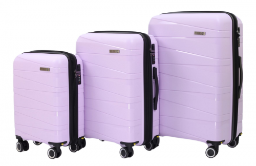 Чемодан - Pride PP201 сиреневый M (средний)