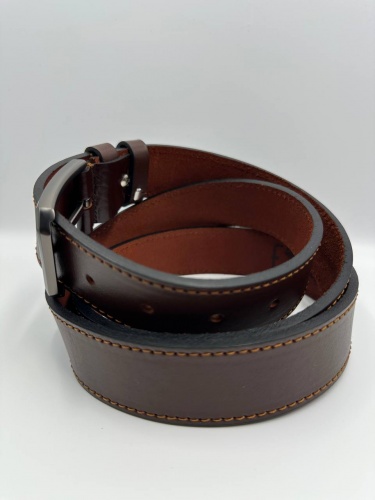 Ремень мужской брючный НП35ММ101, виски