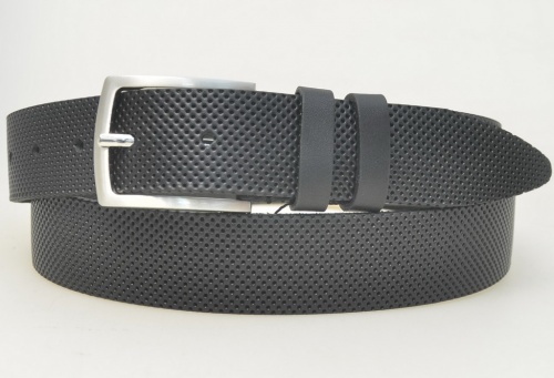 Ремень мужской брючный л35 -1 дождь, черный 