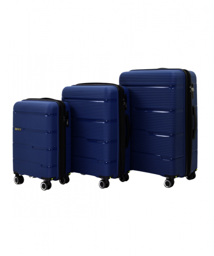 Чемодан - Pride PP203 синий M (средний)