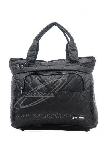 Сумка С123Р 38х32(40)х16 см, 19,5(24) л. черный спортивно-дорожная