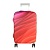 Чехол для чемодана эластичный красный Абстракция S малый 