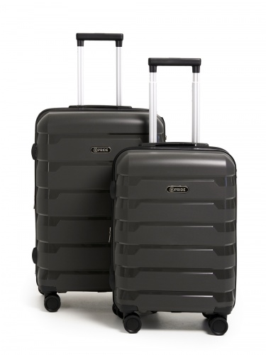 Чемодан - Pride PP9602 серый S (малый)