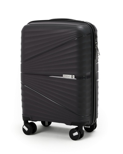 Чемодан - Pride PP9702 темно-серый S (малый)