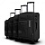 Чемодан MIRONPAN 50127 черный S (малый)