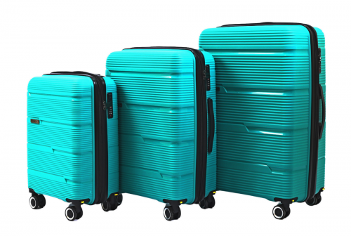 Чемодан - Pride PP203 бирюзовый S (малый)