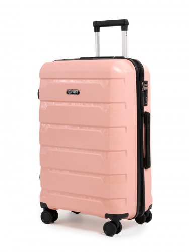 Чемодан - Pride PP9602 персиковый S (малый)