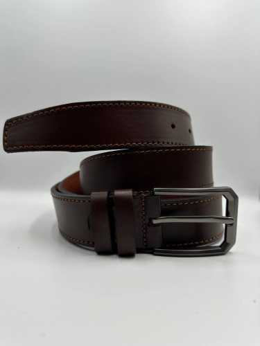 Ремень мужской брючный НП35ММ101, виски
