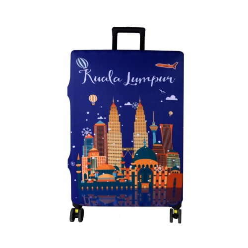 Чехол для чемодана эластичный Куала Лумпур S малый 