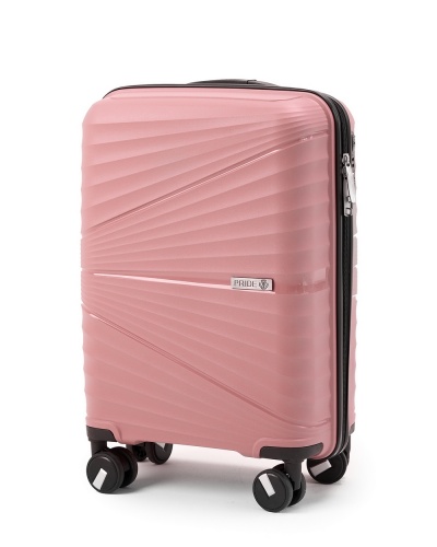 Чемодан - Pride PP9702 пудровый S (малый)