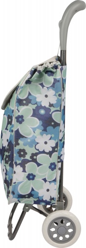 Тележка с сумкой A204 "Незабудки", 25 кг