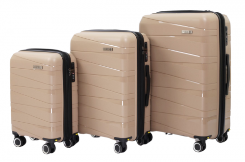 Чемодан - Pride PP201 капучино L (большой)