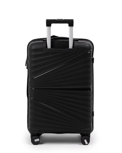 Чемодан - Pride PP9702 черный L (большой)