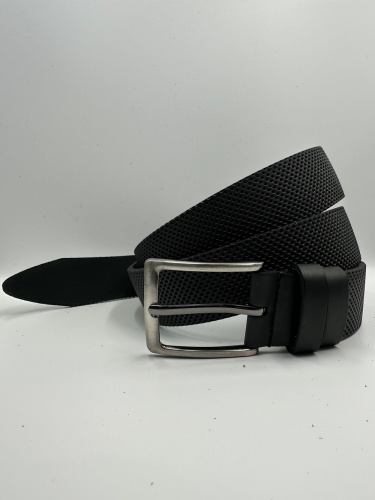 Ремень мужской брючный л35 -1 дождь, черный 