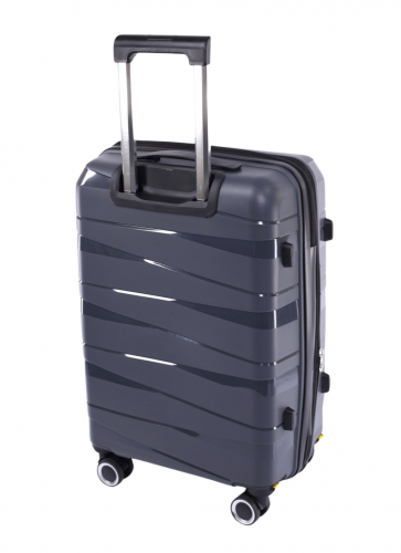 Чемодан - Pride PP201 серый L (большой)