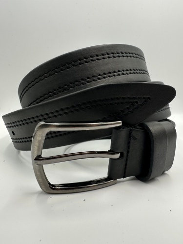 Ремень брючный 35ммГЛКТ103, черный