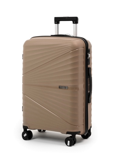 Чемодан - Pride PP9702 кофейный L (большой)