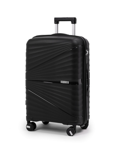 Чемодан - Pride PP9702 черный L (большой)