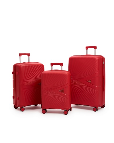 Чемодан - Maleta PP-53 красный L (большой)