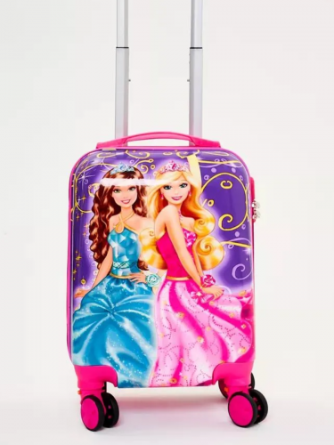 Чемодан детский пластиковый Барби на вечеринке