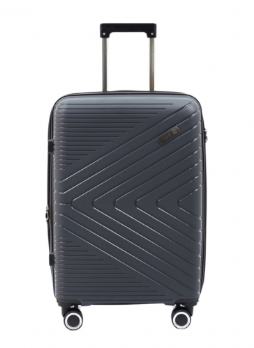 Чемодан - Pride PP202 серый L (большой) УЦЕНКА