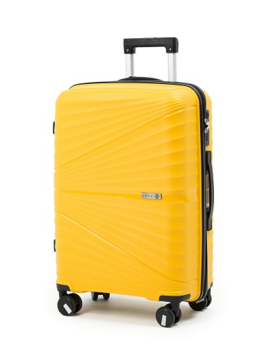 Чемодан - Pride PP9702 желтый L (большой)