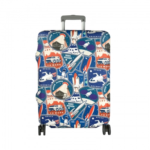 Чехол для чемодана эластичный Космос S малый 