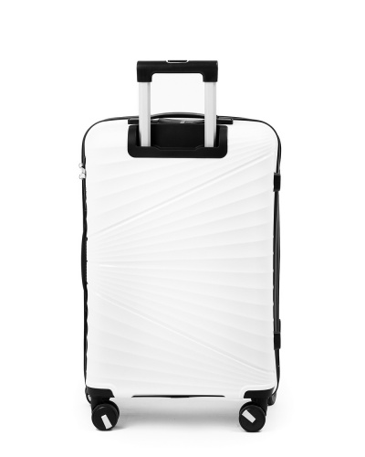 Чемодан - Pride PP9702 белый S (малый)