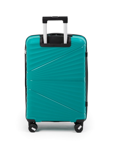 Чемодан - Pride PP9702 бирюзовый L (большой)