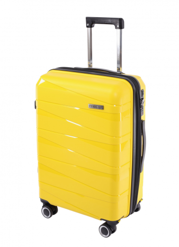 Чемодан - Pride PP201 желтый M (средний)