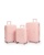 Чемодан - Maleta PP-53 светло-розовый S (малый)