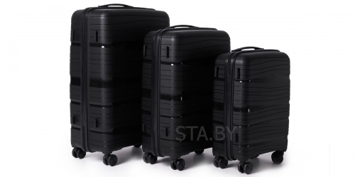 Чемодан - Pride PP9802 черный S (малый)