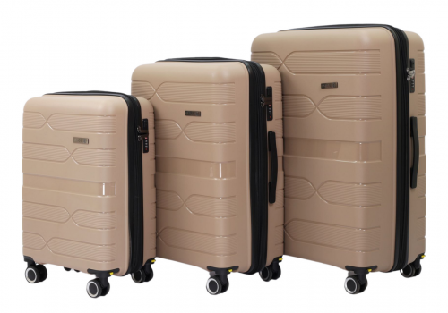 Чемодан - Pride PP204 капучино S+ (малый+)