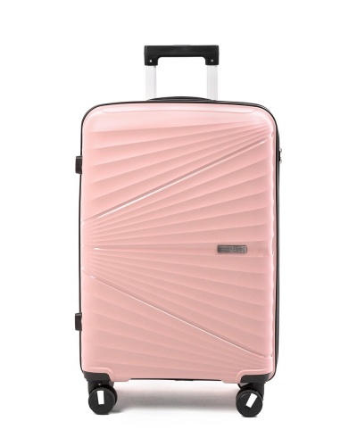 Чемодан - Pride PP9702 кремовый S (малый)