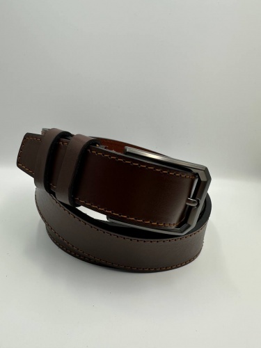 Ремень мужской брючный НП35ММ101, виски