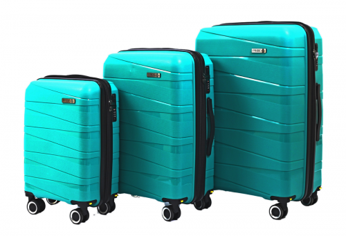 Чемодан - Pride PP201 бирюзовый S (малый)