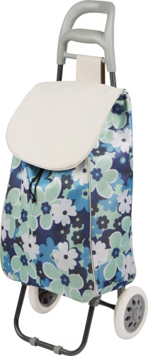 Тележка с сумкой A204 "Незабудки", 25 кг